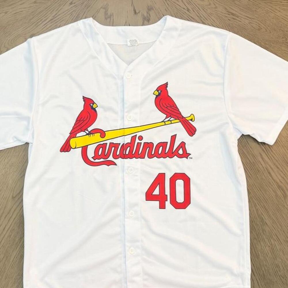 White st louis cardinals baseball